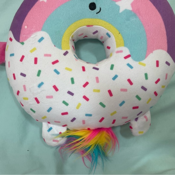 Pikmi pops surprise stuffed plush rainbow unicorn donut 11” 💖💜 - Picture 4 of 8